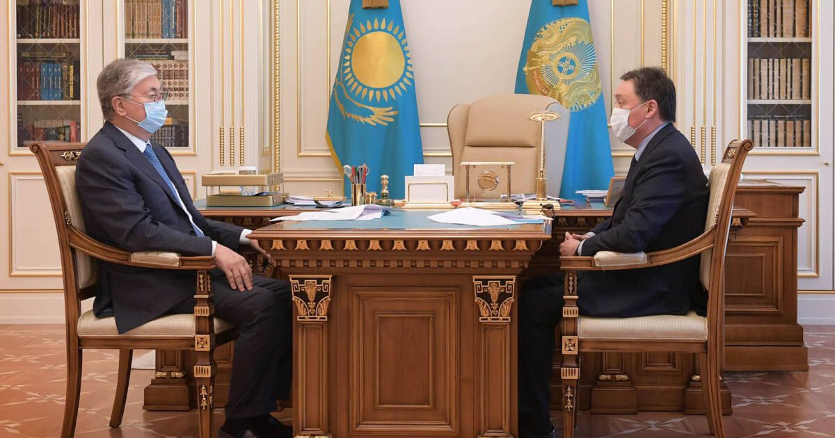 Мемлекет басшысы Премьер-Министр Асқар Маминді қабылдады