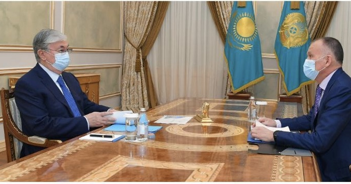 Мемлекет басшысы Орталық сайлау комиссиясының төрағасын қабылдады