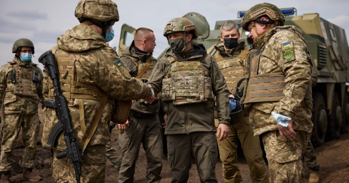 Зеленский Украина Ресейдің басып кіруіне дайын екенін айтты