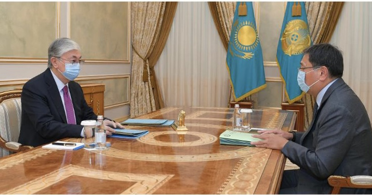 Мемлекет басшысы Ұлттық банк төрағасын қабылдады