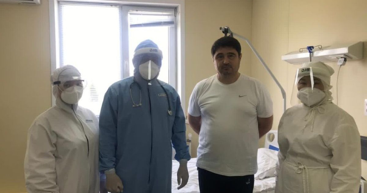 Шымкентте дәрігерлер өкпесі 80 пайыз істен шыққан науқасты аман алып қалды
