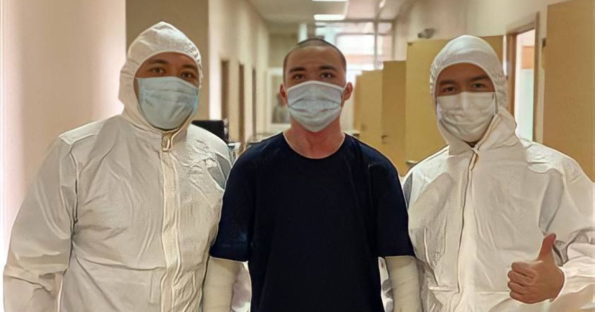 Алматыда дәрігерлер денесінің 85 пайызын күйік шалған жігітті құтқарды