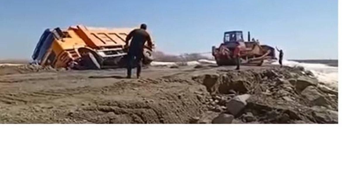 Ақмола облысында жүк көлігі жүргізушісімен бірге суға батып кетті