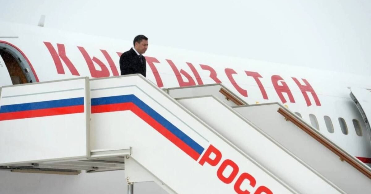 Қырғыз президенті тағы да Ресейге аттанды