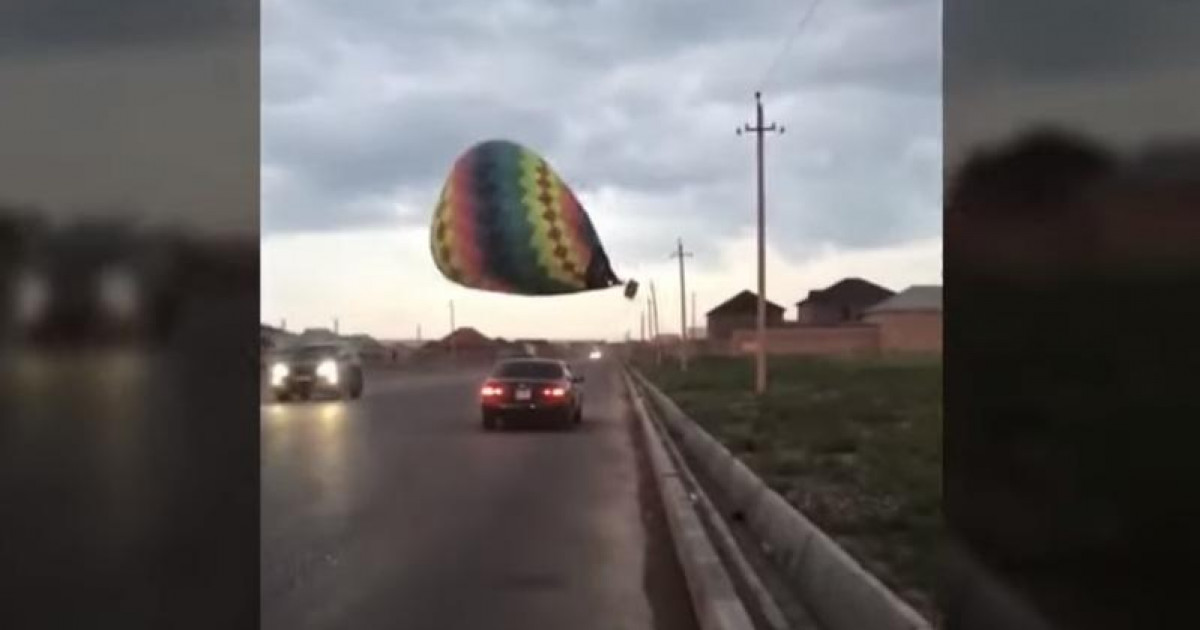 Шымкентте әуе шары құлап, 4 мың отбасы жарықсыз қалды