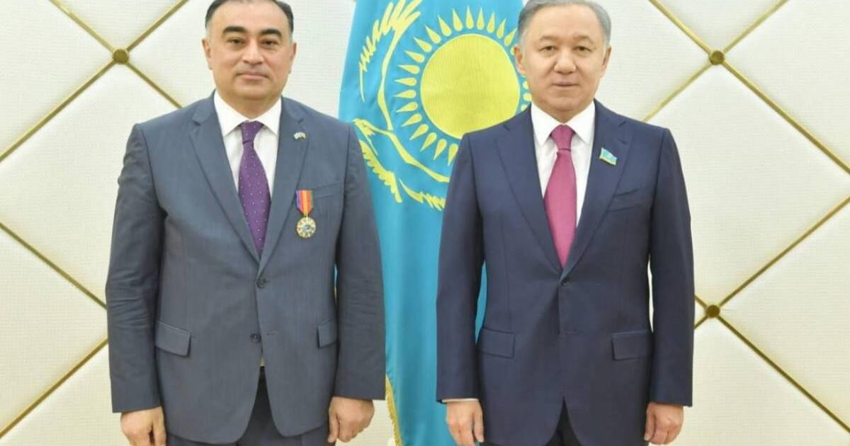 Нығматулин Қазақстандағы Әзербайжанның елшісін қабылдады