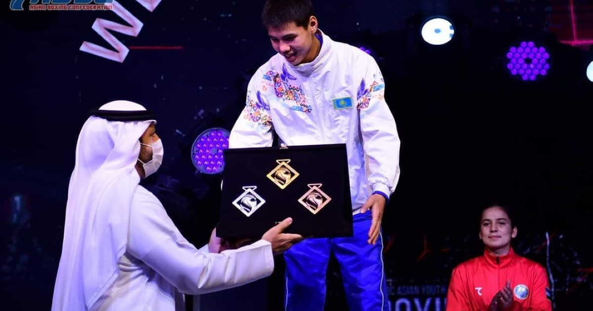 Қазақстандық боксшы Азия чемпионатында техникасы ең мықты спортшы атанды