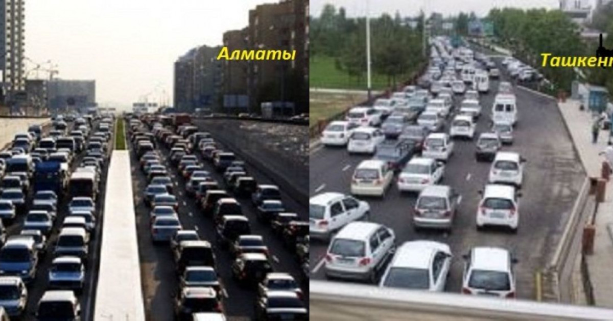 Қазақстан − Өзбекстан: жан басына қанша көліктен келеді?