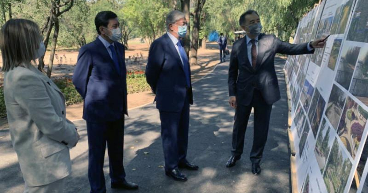Мемлекет басшысы Алматыны абаттандыру жобаларымен танысты