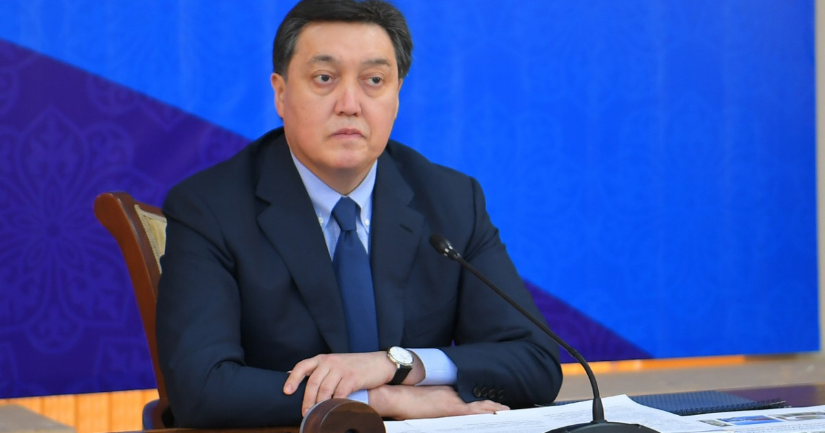 Асқар Мамин астық ору науқанын тез арада аяқтауды тапсырды