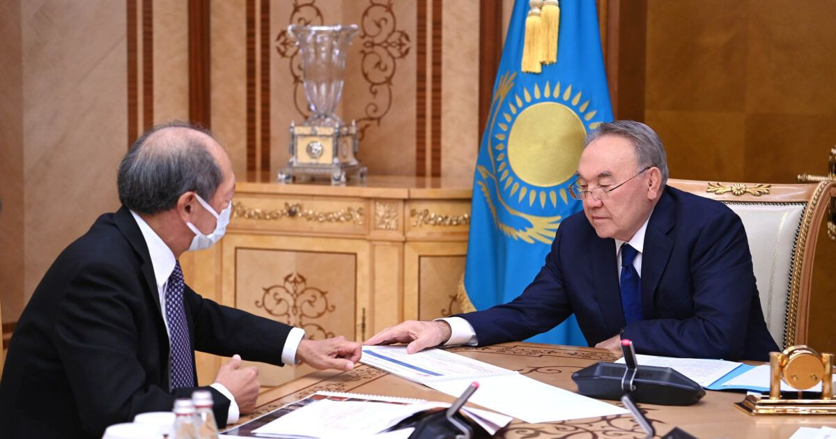 Елбасы «Назарбаев Университетінің» президенті Шигео Катсуды қабылдады