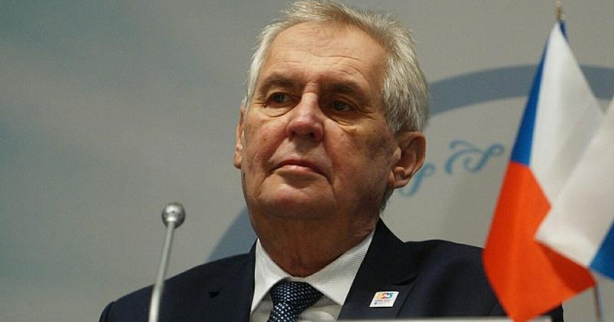 Чехия президенті ауруханаға түсті