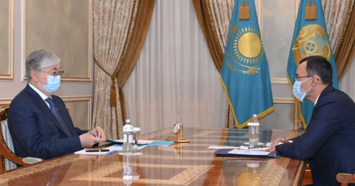 Мемлекет басшысы Сенат төрағасы Мәулен Әшімбаевты қабылдады
