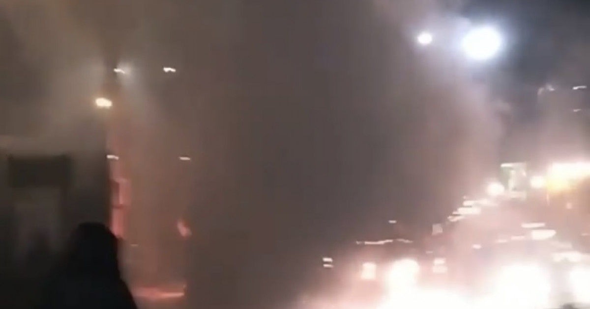 Нұр-Сұлтанда автобус өртенді