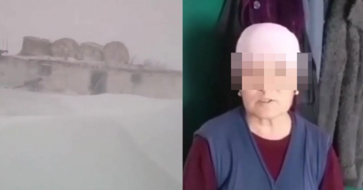 Ауласындағы қарды видеоға түсірген тұрғынға кешірім сұратқан әкім жазаланады