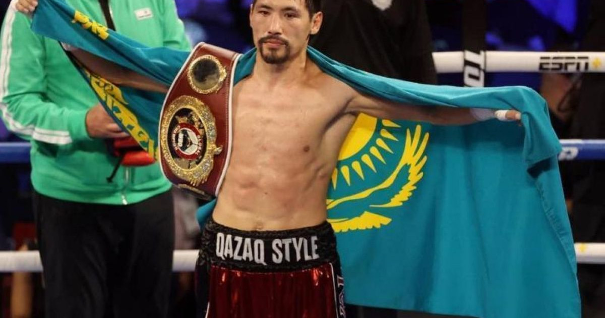 Жәнібек Әлімханұлы бұрынғы әлем чемпионын нокаутқа түсірді