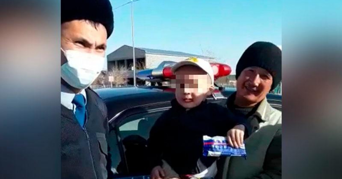 Ойнап жүріп, жоғалып кеткен: Түркістанда 4 жасар бала табылды