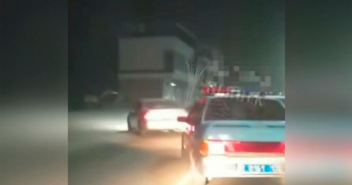 Түркістан облысында полиция көлігін соққан күдікті ұсталды