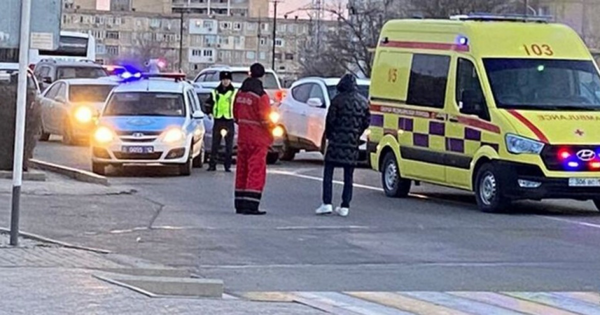 Ақтауда жаяу жүргіншіні көлік қағып кетті