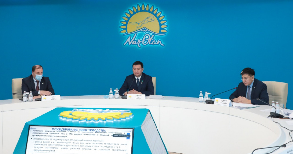 Nur Otan алаңында агроөнеркәсіп кешенін субсидиялау жүйесі қаралды