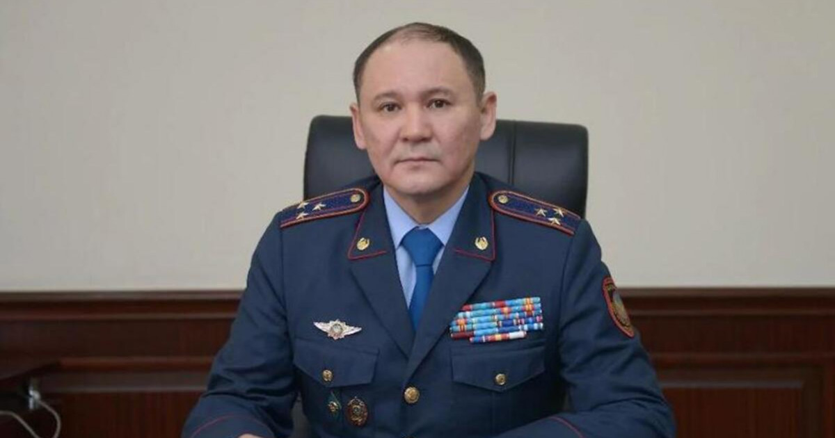 Алматы облысы Полиция департаментінің басшысы тағайындалды