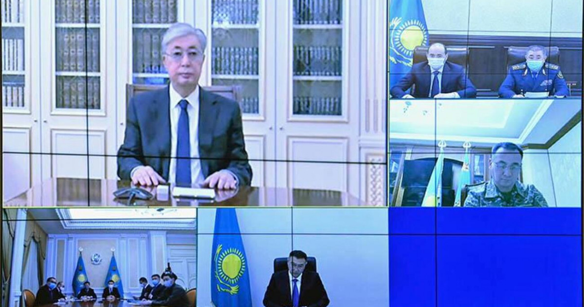 Қасым-Жомарт Тоқаев шұғыл әрекет ету штабының отырысын өткізді