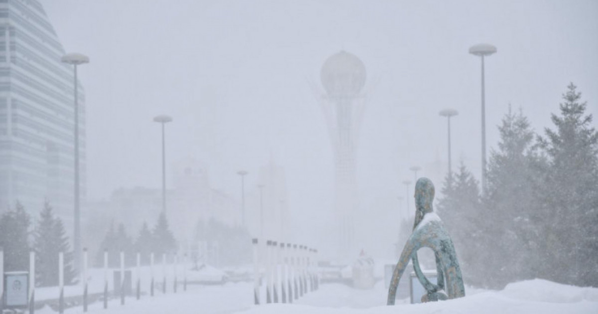 Ауа райына байланысты 9 өңірде ескерту жарияланды