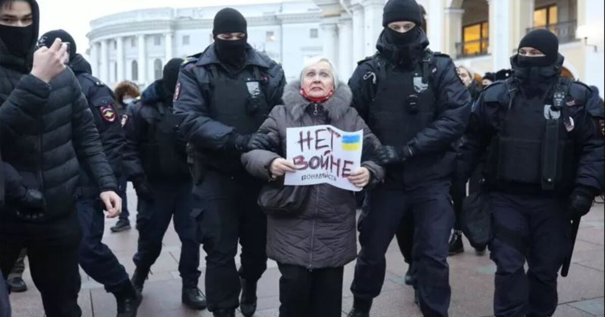Ресей халқы наразылыққа шықты