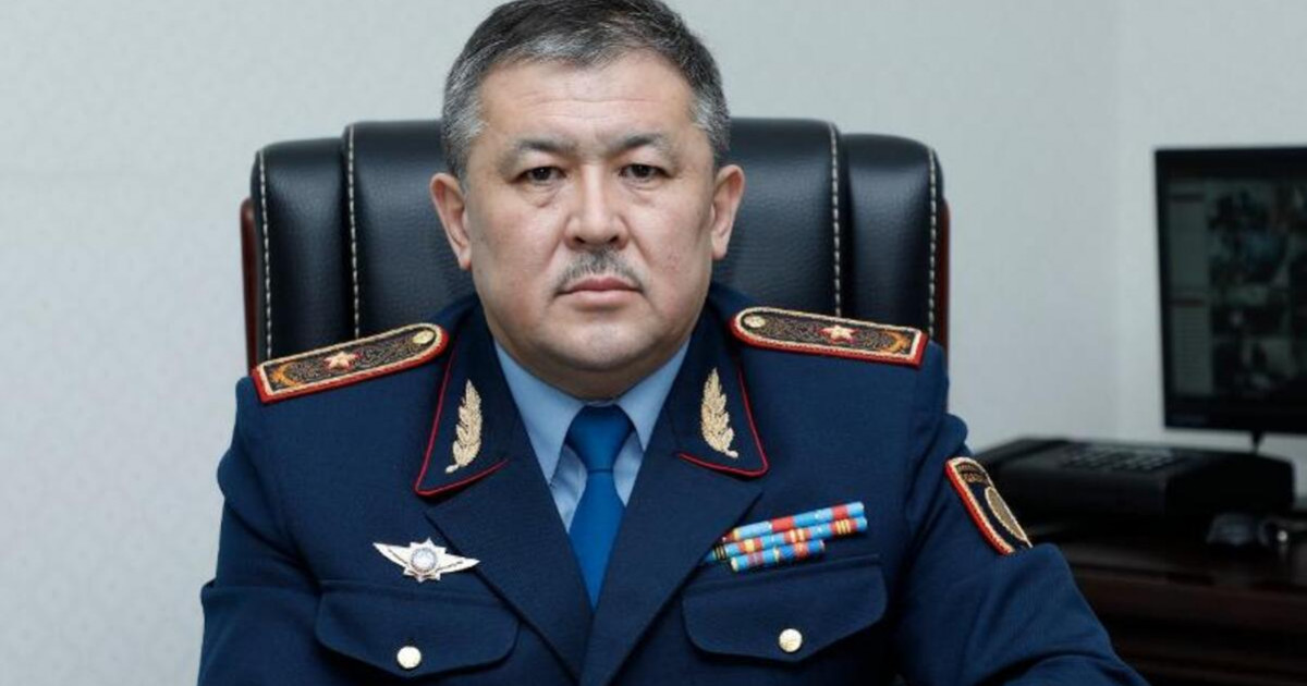 Шымкент қалалық Полиция департаментінің бастығы ауысты