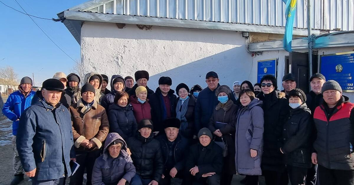 Халықпен кездесу жақсы нәтиже беруге тиіс