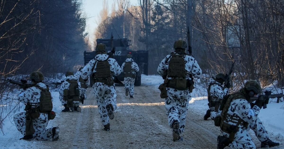 Ресей әскері Чернобыльді басып алды