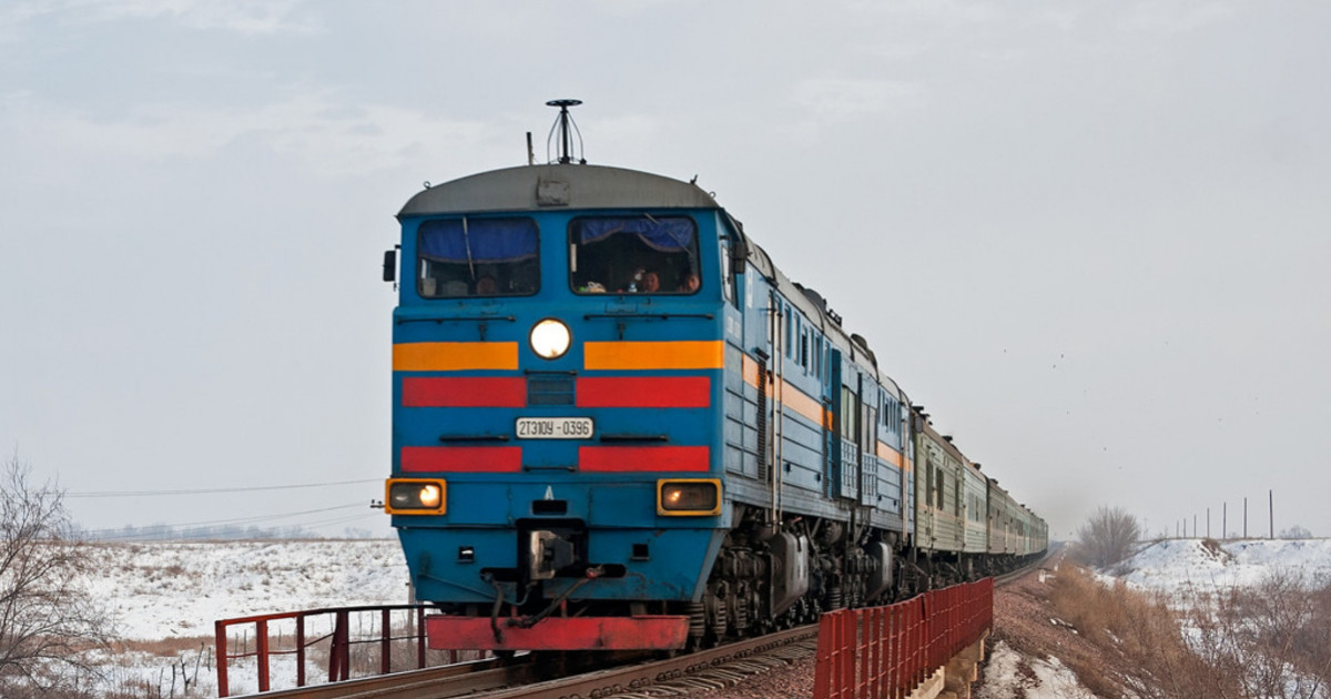 Ақтөбеде теміржолшылар наразылық білдірді