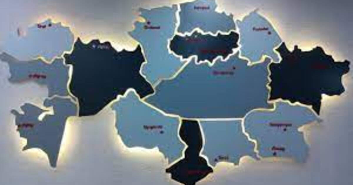 Жаңа облыстарды қалыптастыру үшін комиссия құрылды