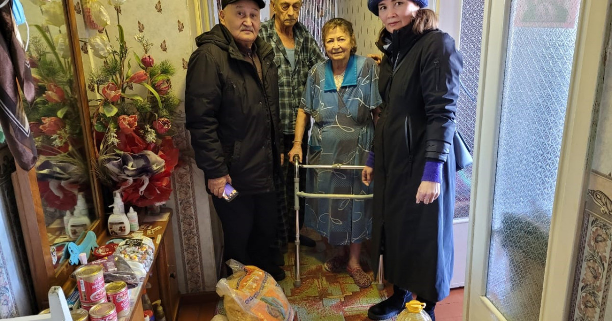 Қор өкілдері 1000-ға жуық отбасыға көмек қолын созды