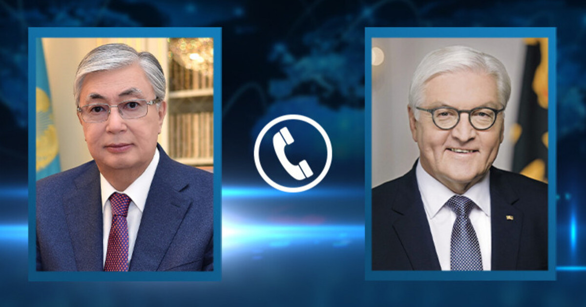 Тоқаев Украинадағы жағдайға қатысты Германия Президентімен сөйлесті