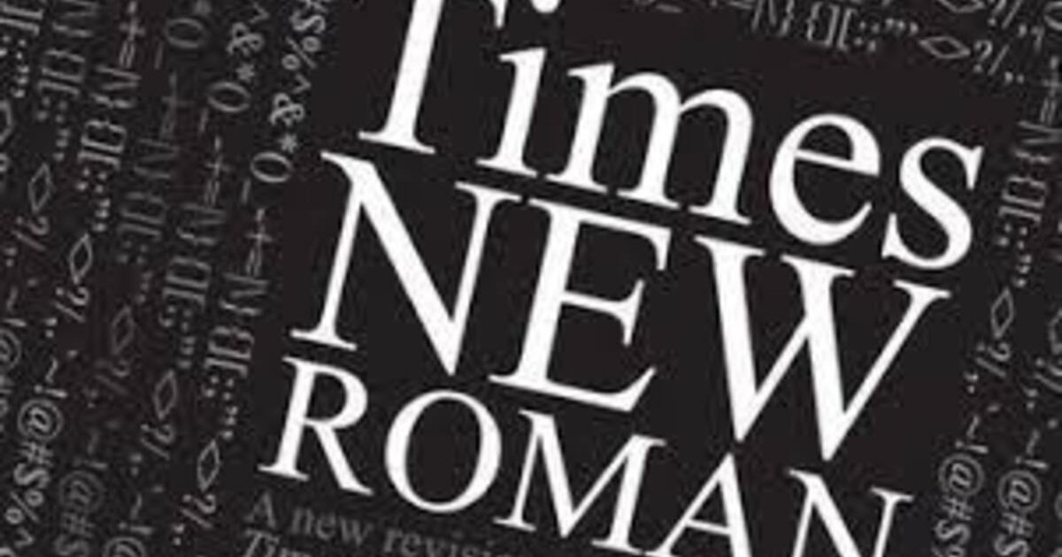 Ресейліктерге "Times New Roman", "Arial" шрифтерін пайдалануға тыйым салынды