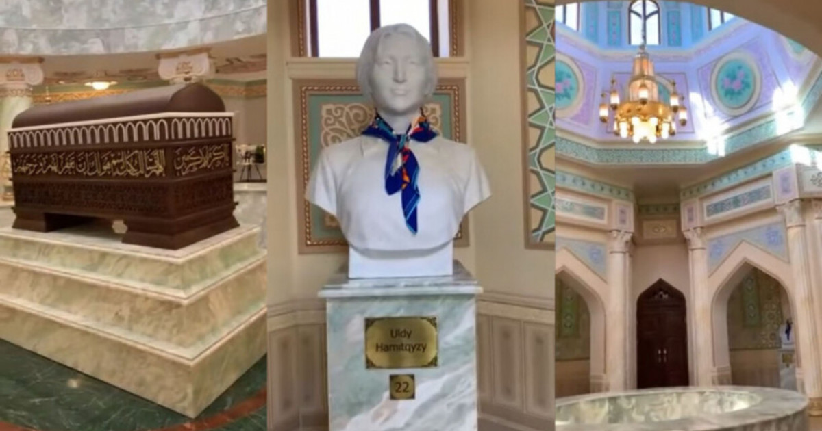 «Әйелімнің мүсінін қойып, махаббатымды көрсеткім келді»: экс-судья кесене туралы пікірін айтты (ВИДЕО)