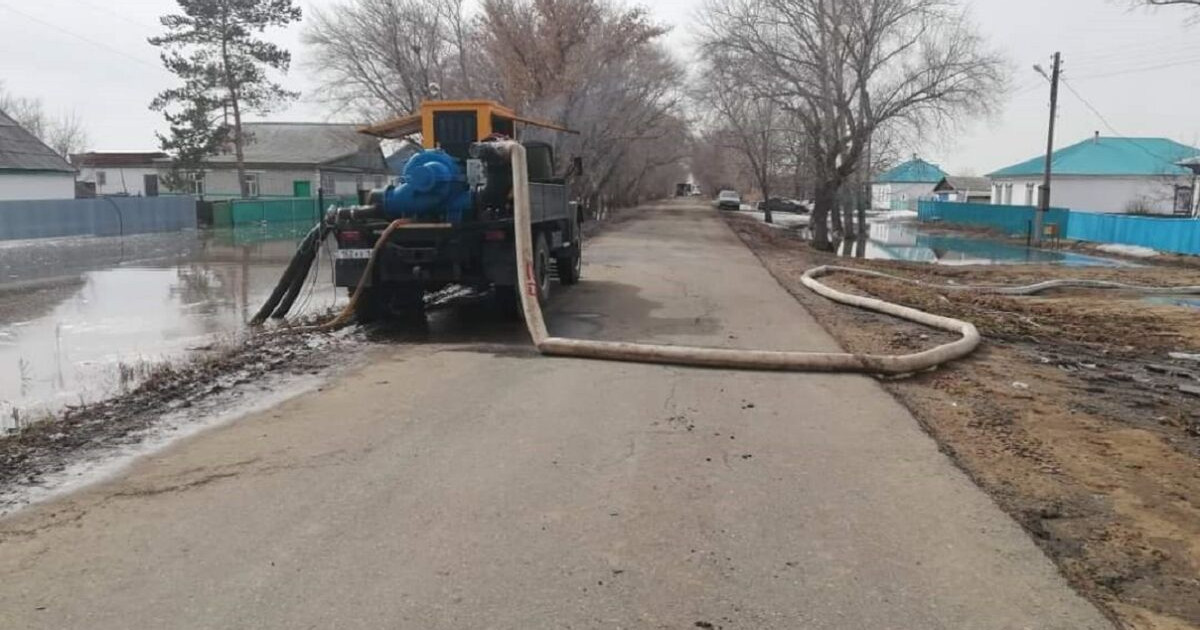 Павлодарда еріген қар суын толықтай сору жұмыстары аяқталды