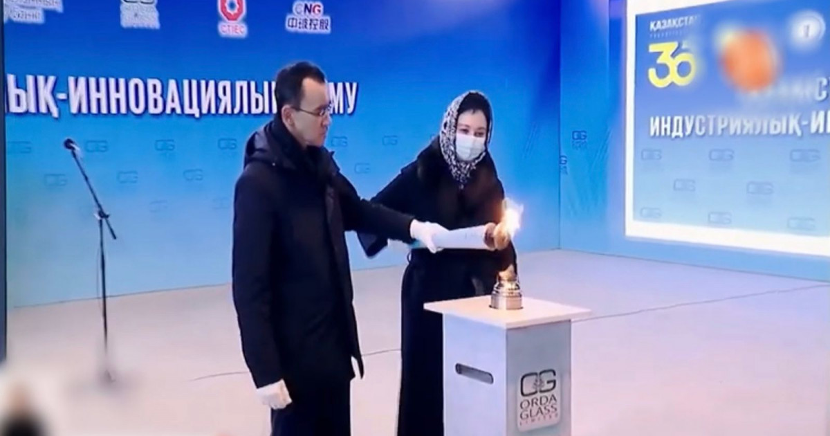 Гүлшара Әбдіқалықова ашқан зауытқа жарты жыл өтсе де, әлі іске қосылмаған (ВИДЕО)