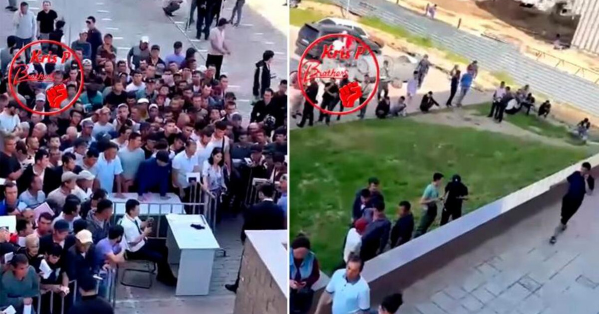 «Жаңа бағдарлама»: Алматыдағы миграциялық ХҚКО-да ұзын-сонар кезек пайда болды (ВИДЕО)
