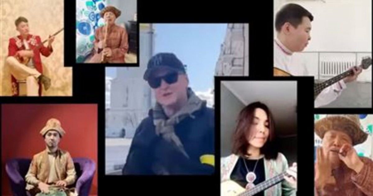 Қазақтар украиналық әнді ұлттық аспаптармен орындап шықты (ВИДЕО)