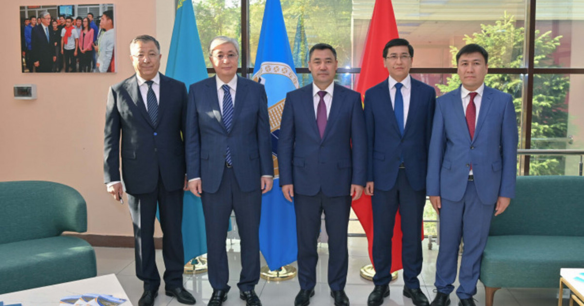 Президент Бішкекте ҚазҰУ филиалының ашылуына қатысты
