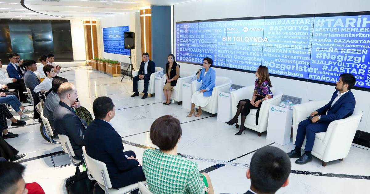 BIR TOLQYNDA: жастарға Ата Заңға енгізілетін өзгерістер туралы айтылды