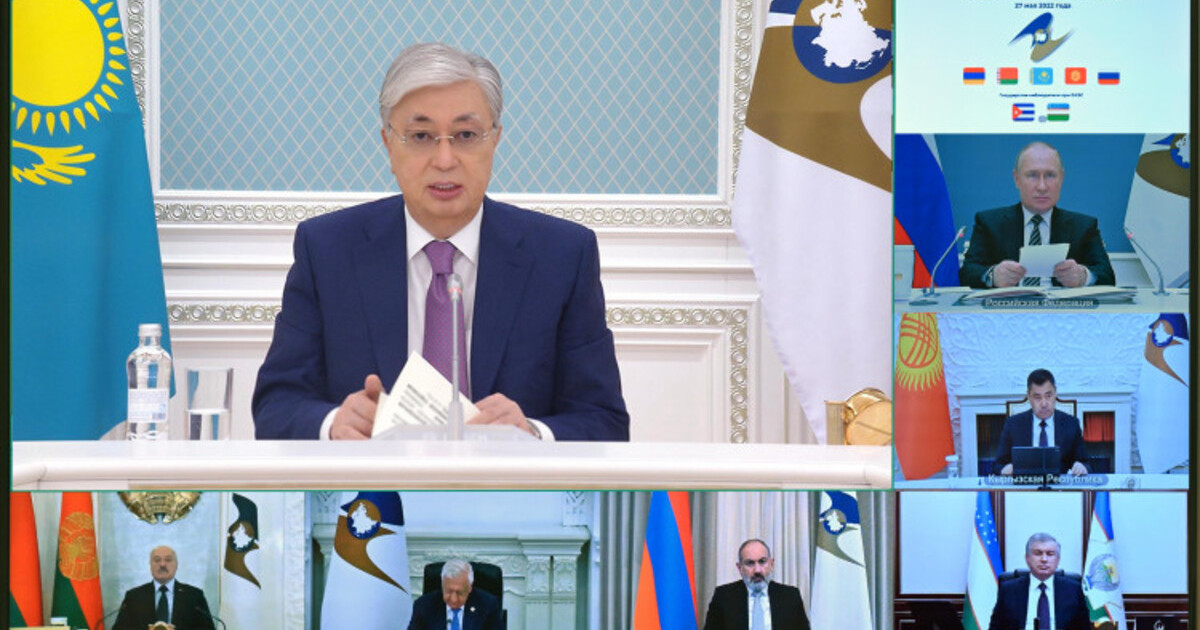 Тоқаев Жоғары еуразиялық экономикалық кеңестің отырысына қатысты
