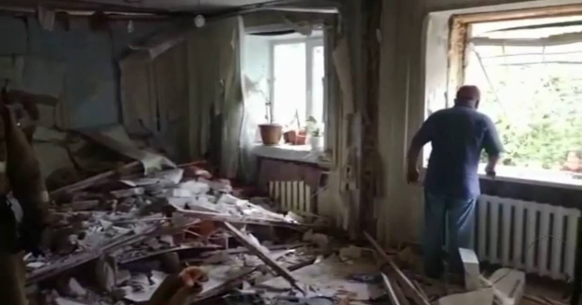 Өскемендегі пәтерде газ жарылды (ВИДЕО)