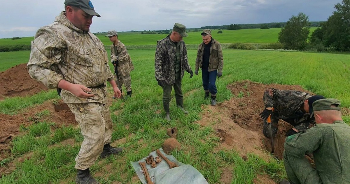 Павлодарлық зерттеушілер 11 жауынгердің мүрдесін тапты