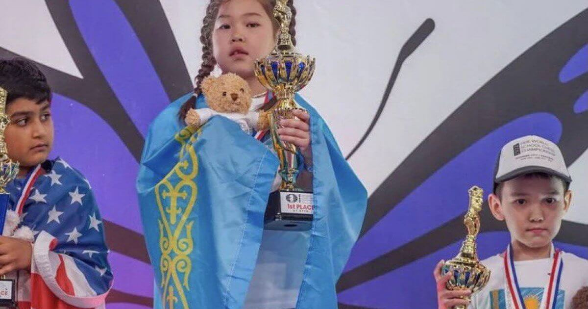 «Бұрын-соңды болмаған оқиға»: 7 жасар отандасымыз әлем чемпионы атанды