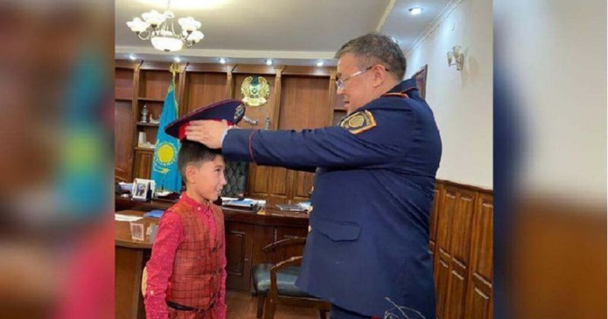 Қайрат Дәлбеков сарыағаштық 9 жасар баланың арманын орындады