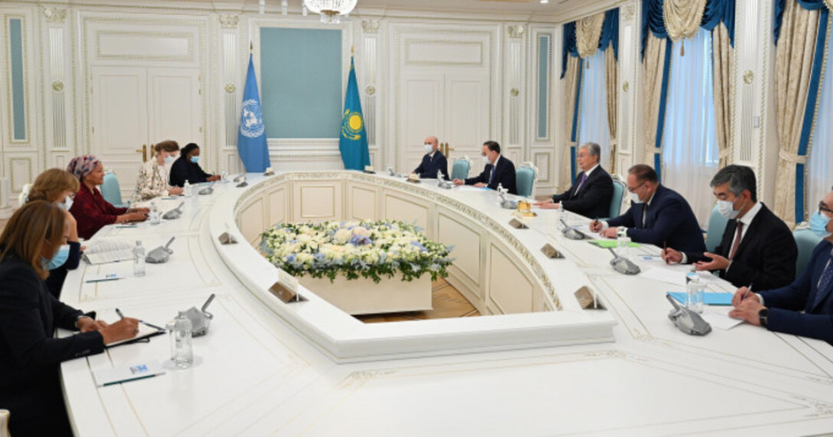 Президент БҰҰ Бас хатшысының бірінші орынбасарын қабылдады
