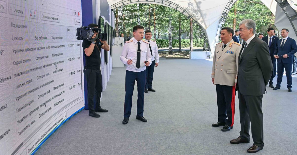 Тәртіп сақшылары отаншылдықтың шынайы үлгісін көрсетті – Тоқаев